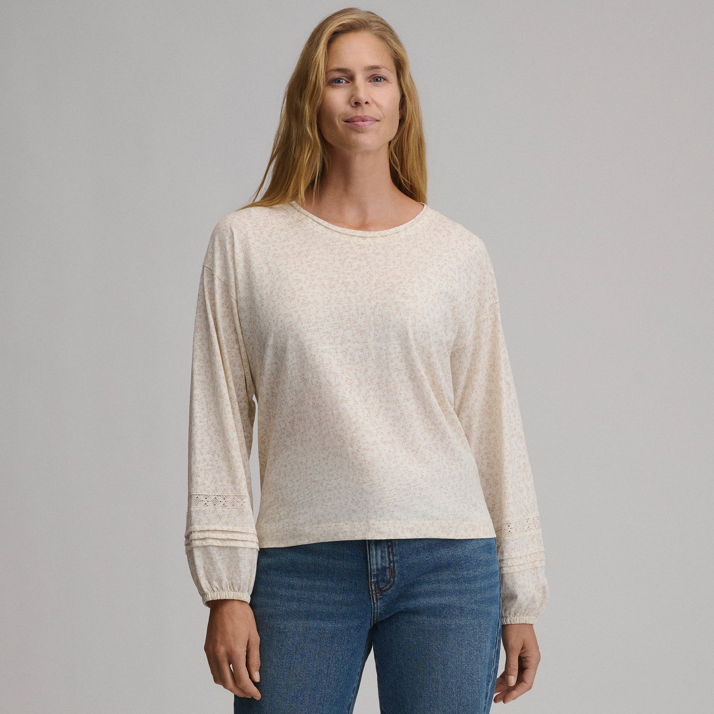 Women's Long-Sleeve Soft Relaxed Top - Image 9
