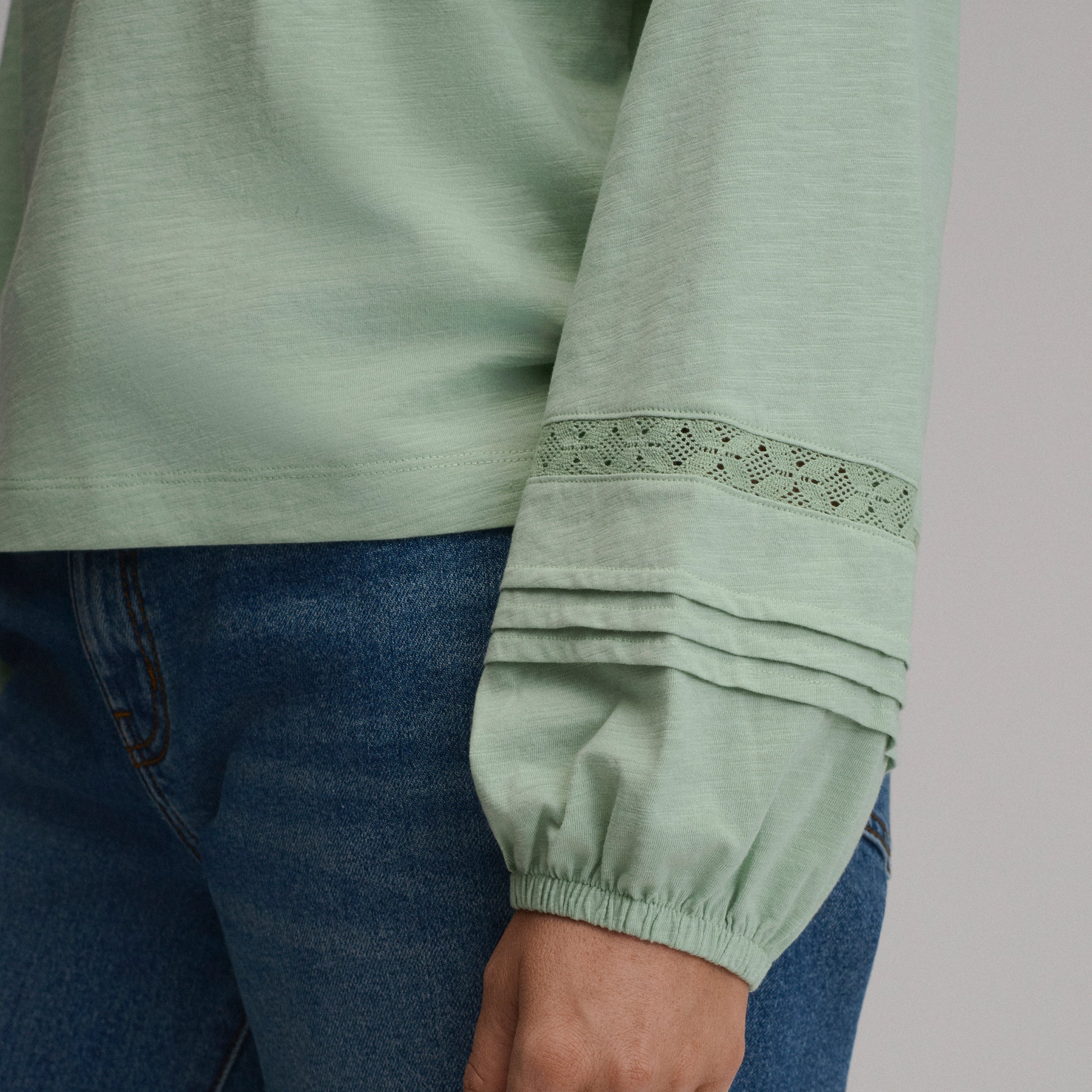 Women's Long-Sleeve Soft Relaxed Top - Image 15