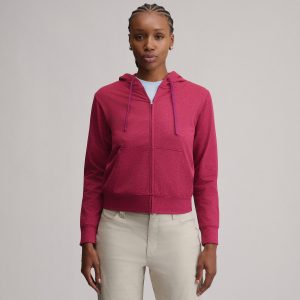 Women's Long-Sleeve Train Ascent Full-Zip Hood Pullover