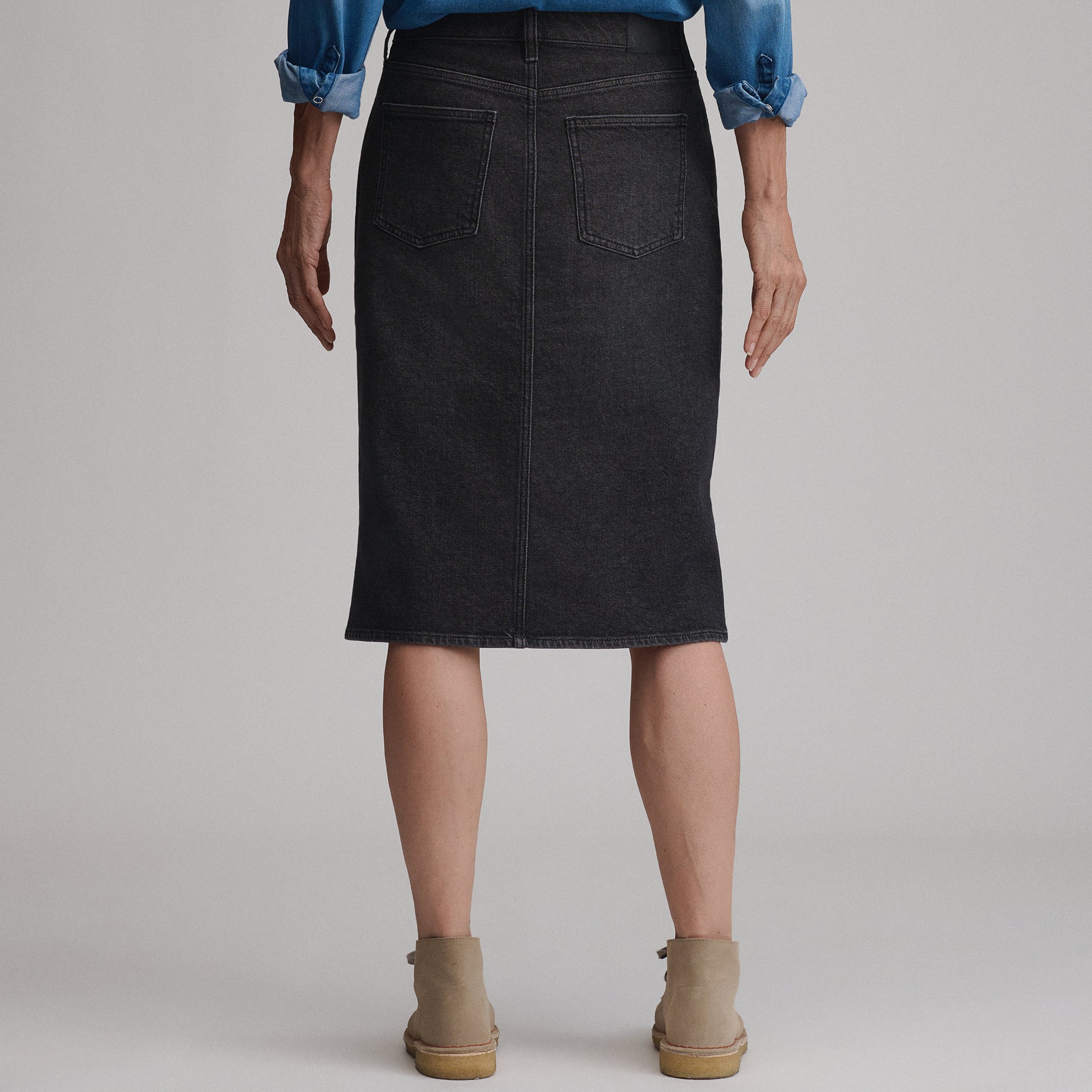 Women's Iconic Denim Skirt - Image 2
