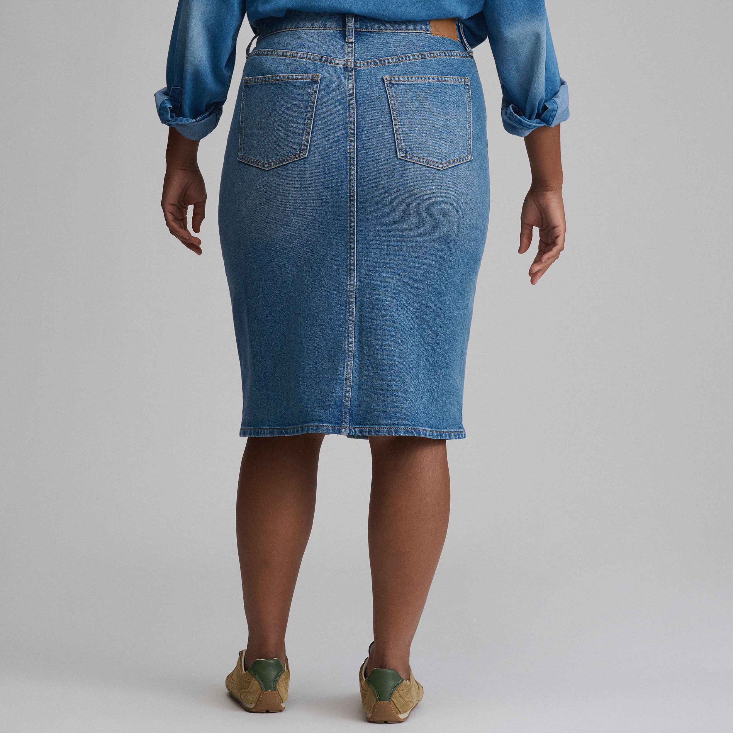 Women's Iconic Denim Skirt - Image 6