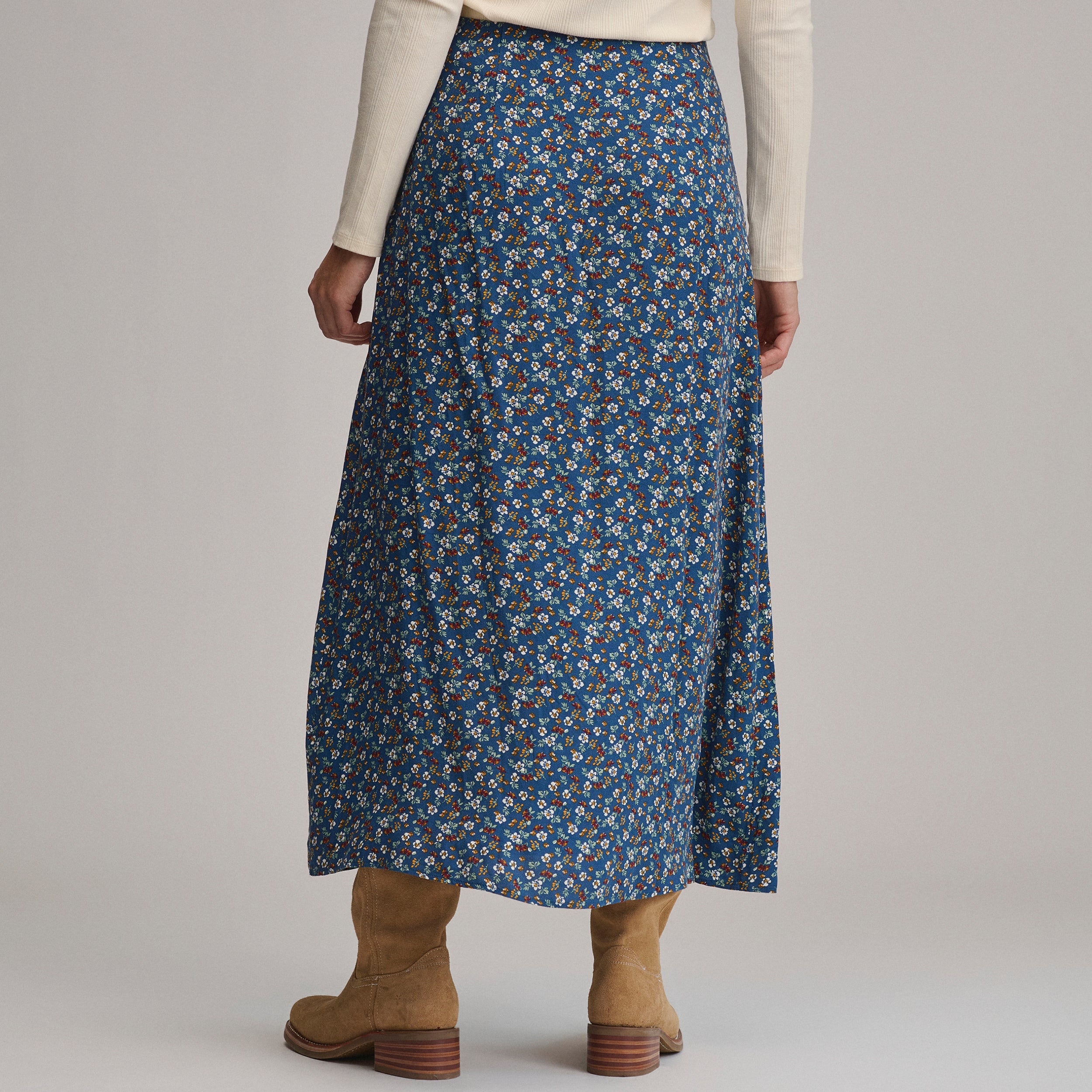 Women's Printed Midi Skirt - Image 2