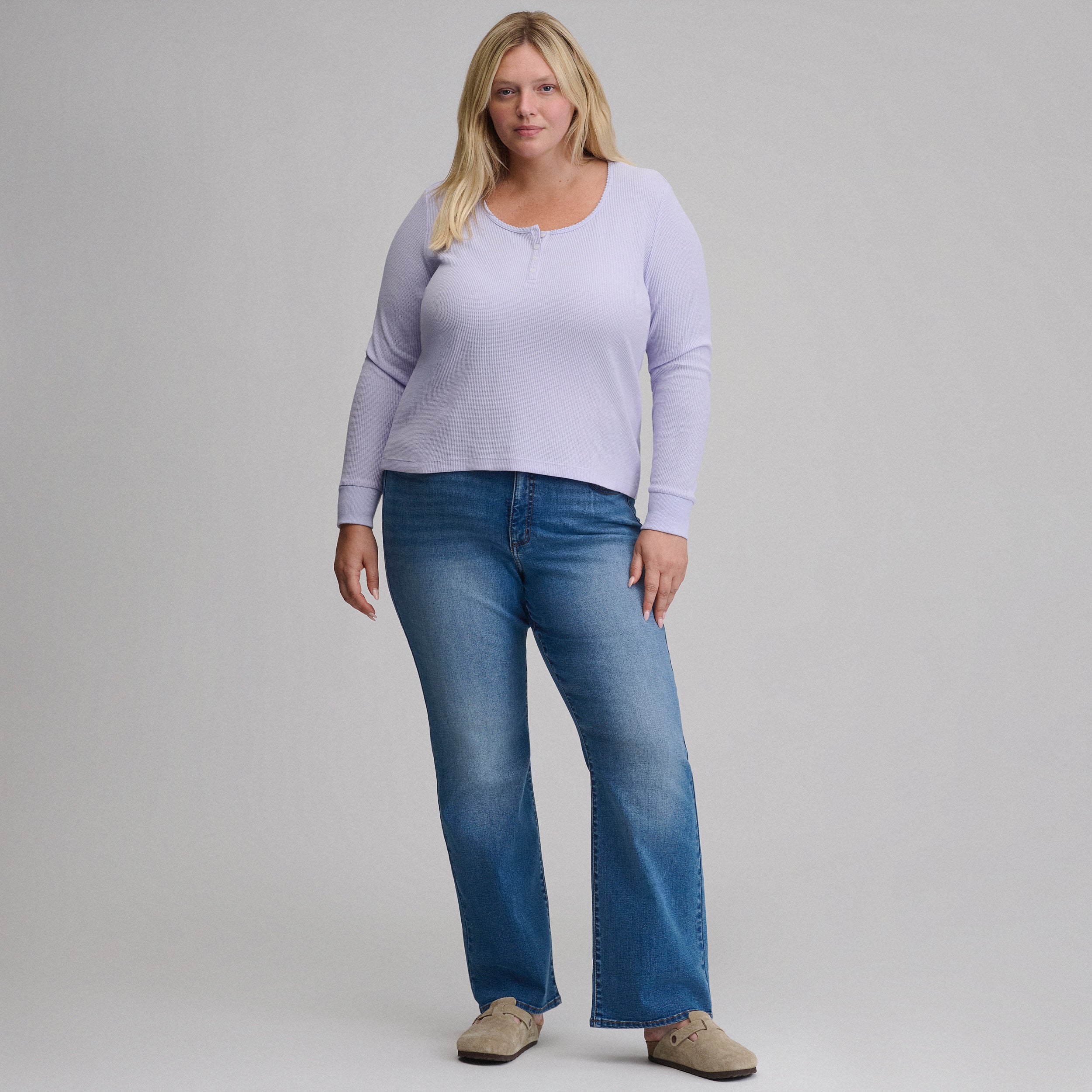 Women's Infinity Thermal Henley - Image 19