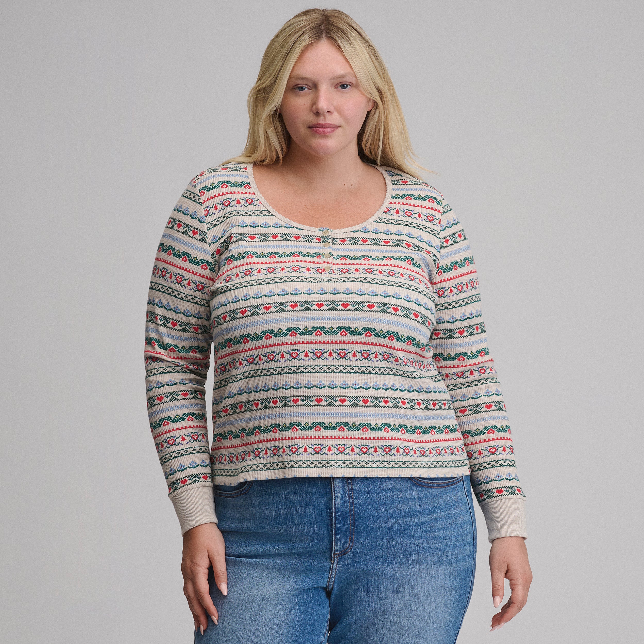 Women's Infinity Thermal Henley - Image 20