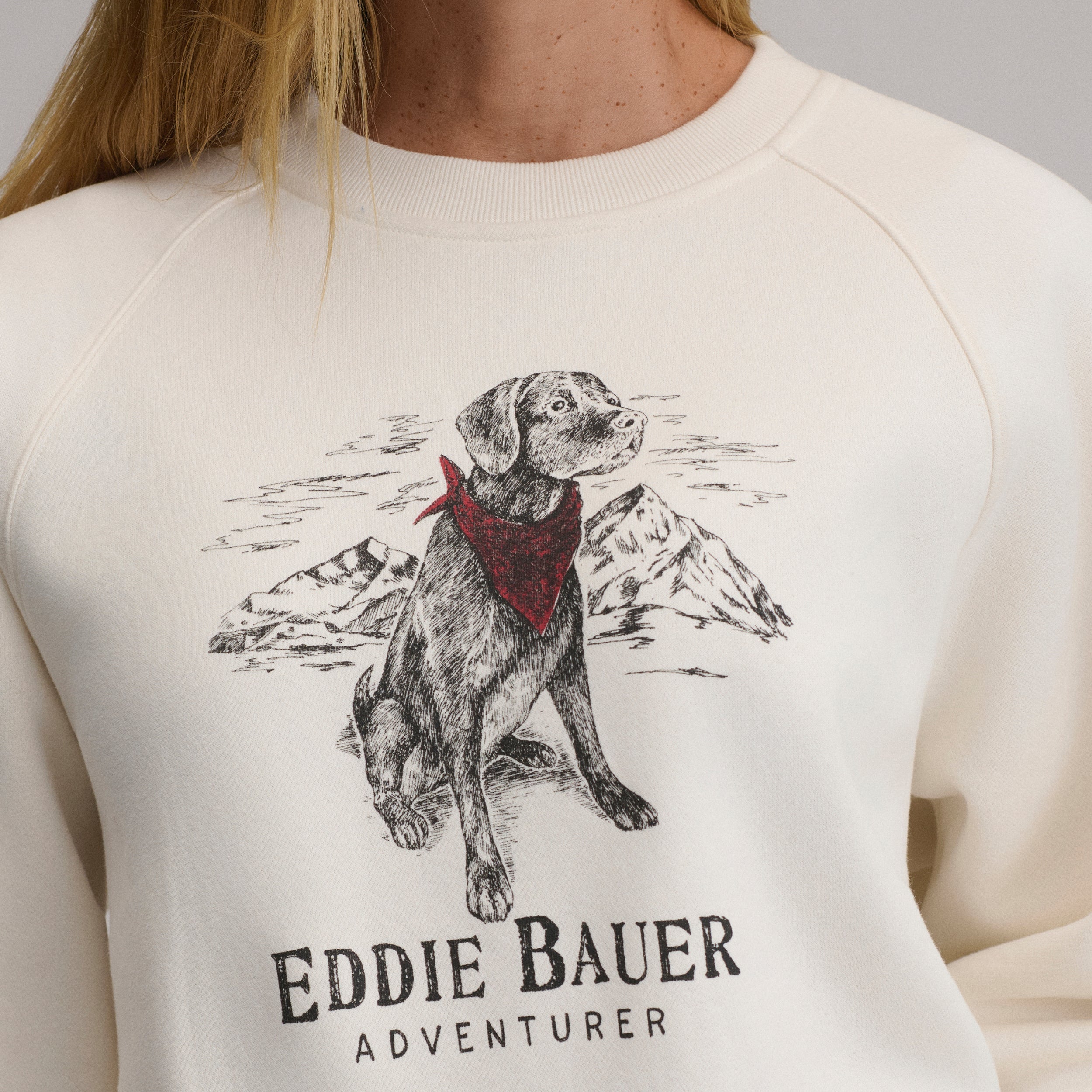 Women's The Vintage Soft Crew - Dog - Image 3