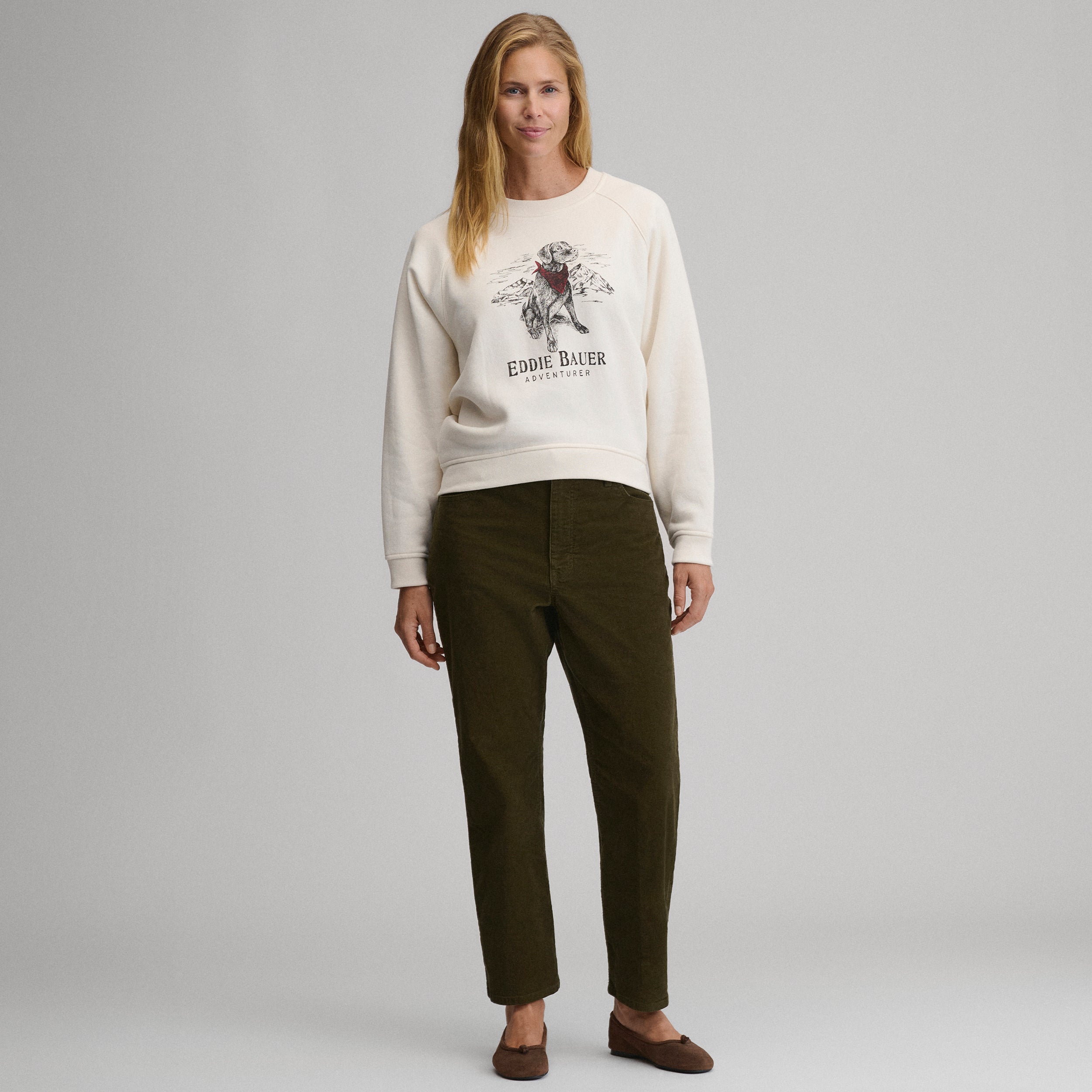 Women's The Vintage Soft Crew - Dog - Image 4