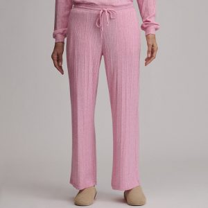Women's Cozy Rib Wide-Leg Pants