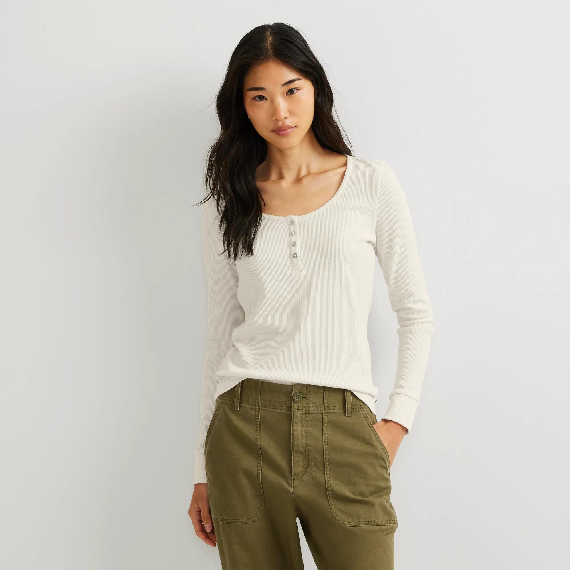Women's Infinity Thermal Henley - Image 25