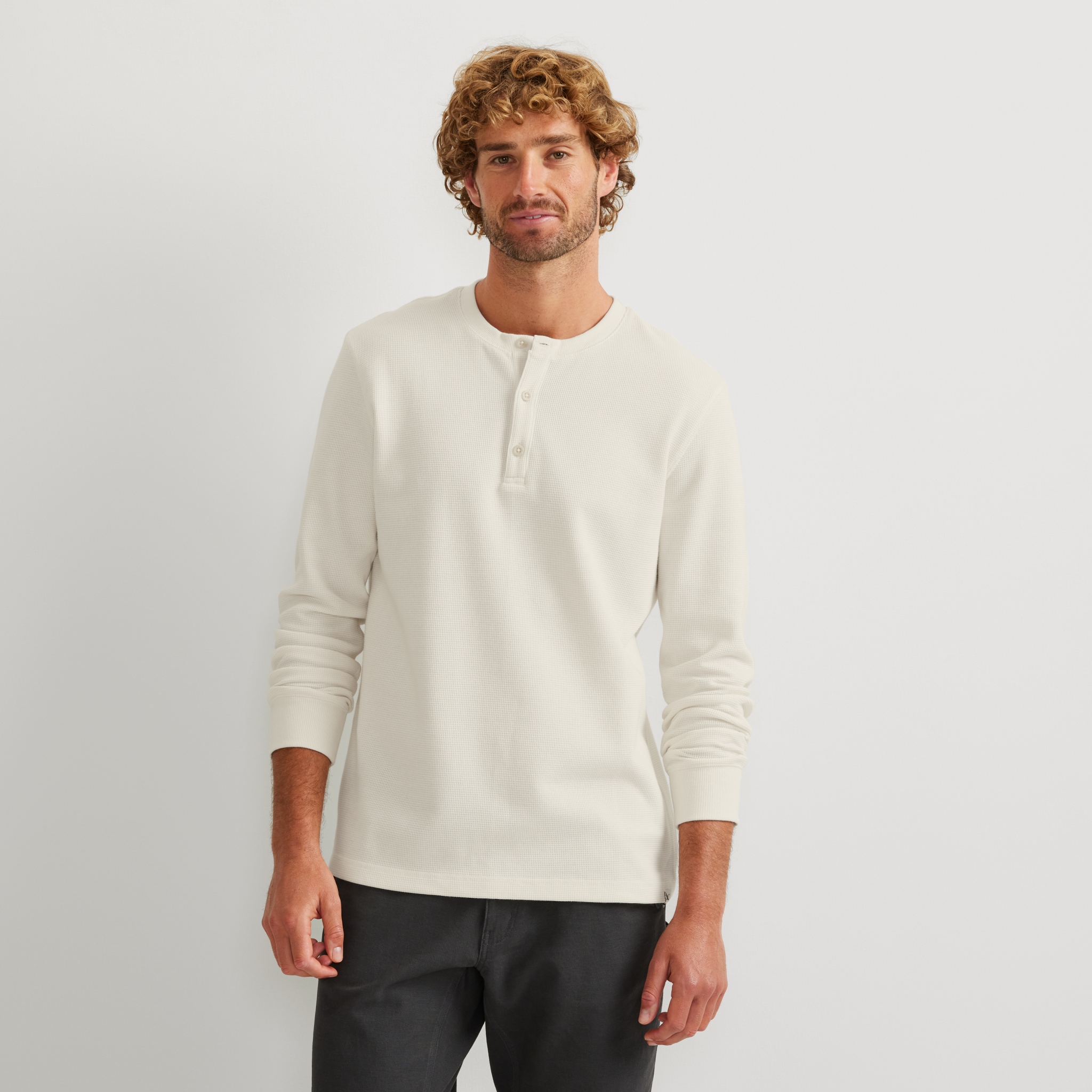 Men's Eddie's Favorite Ultrasoft Thermal Henley - Image 21