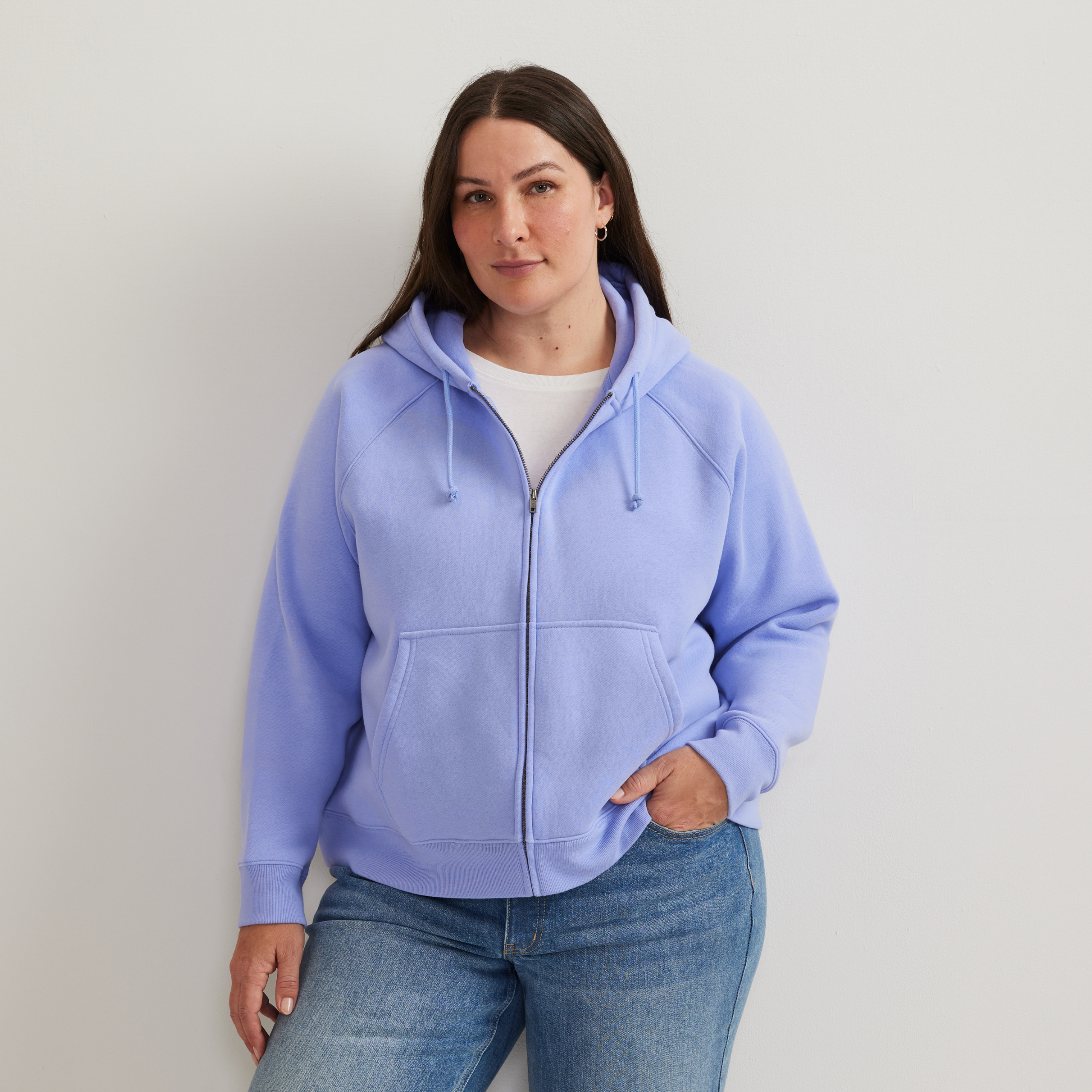 Women's Vintage Soft Full-Zip Hoodie - Image 27