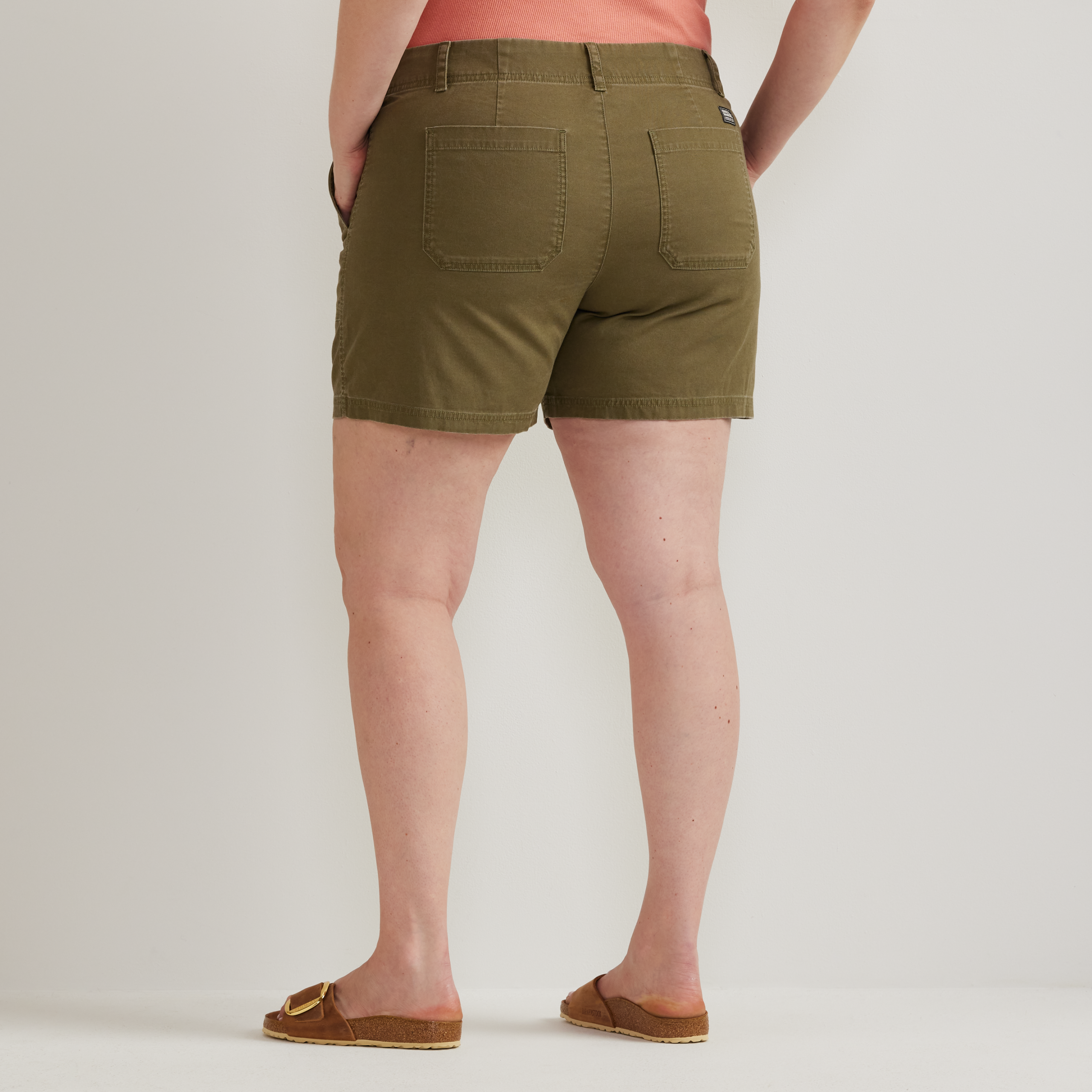Women's Canvas Utility Shorts - Image 21