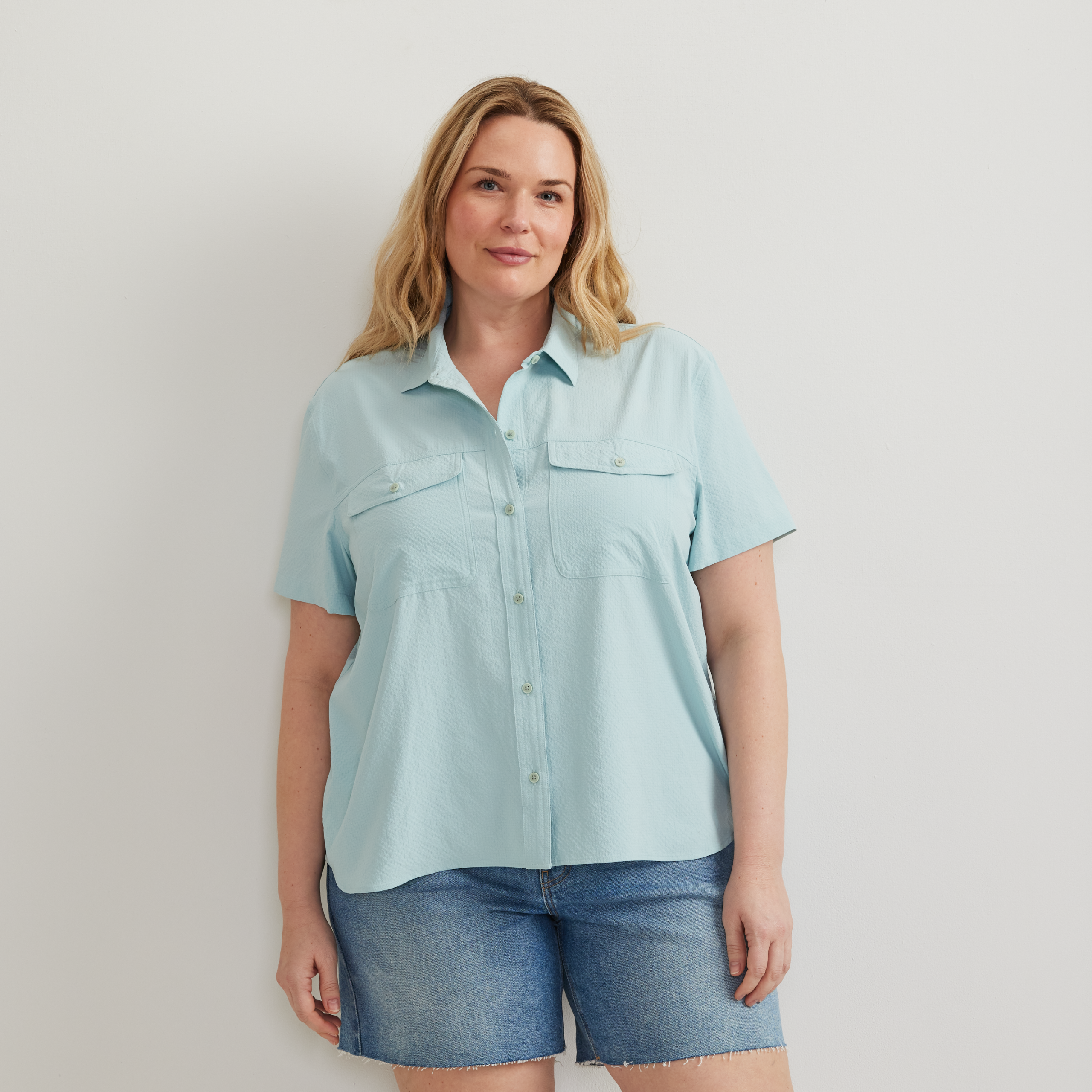 Women's Mountain 3.0 Short-Sleeve Shirt - Solid - Image 9