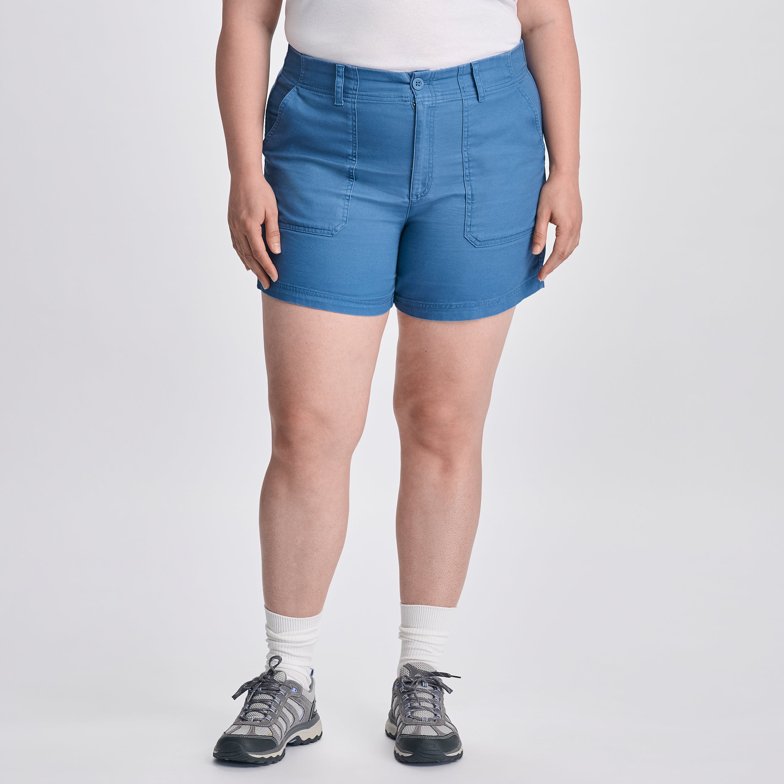 Women's Canvas Utility Shorts - Image 10
